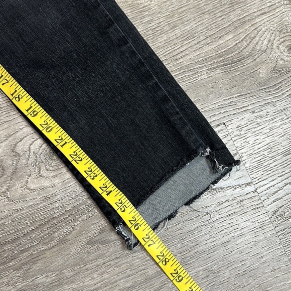 MADEWELL WASHED BLACK SLIM BOYJEAN CROPPED JEANS WOMEN’S Size 29 - Picture 11 of 12
